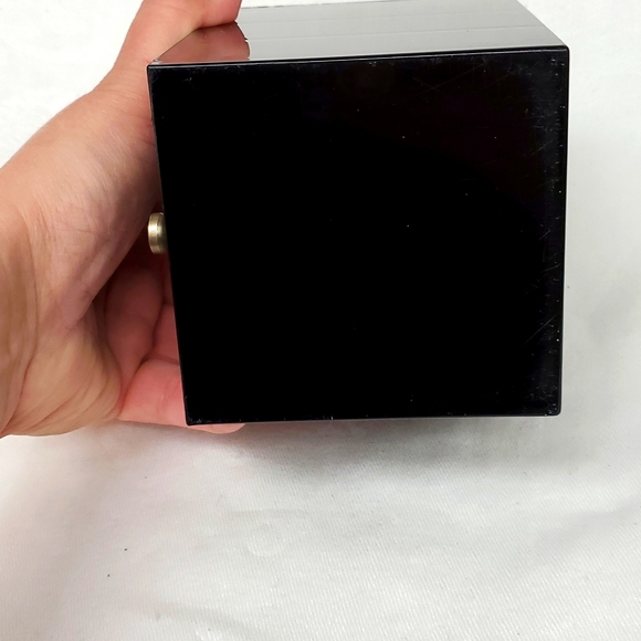 - Vintage Lacquered  jewelry box with mother of pearl calla  inlay made in… - Picture 10 of 11